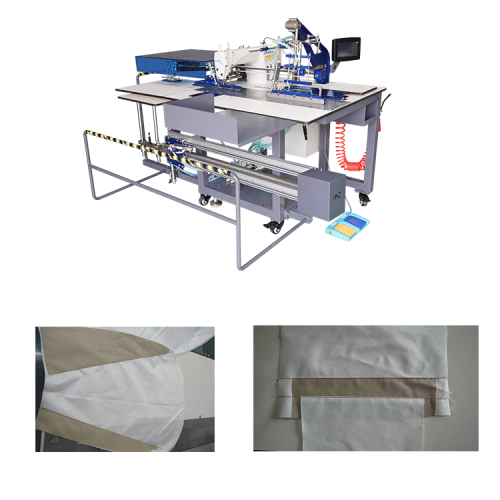 Máquina de costura industrial automática de bolso para calças