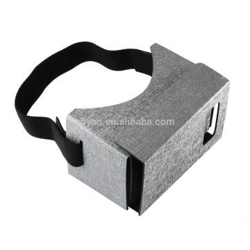Latest DIY PU 3D VR Cardboard Version 2 for 3D Games and movies, best price and top quality for 3D glasses second generation