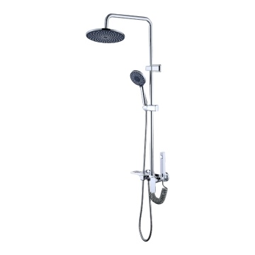 Wand montiert runde thermostatische Regenduscharmatur-Set