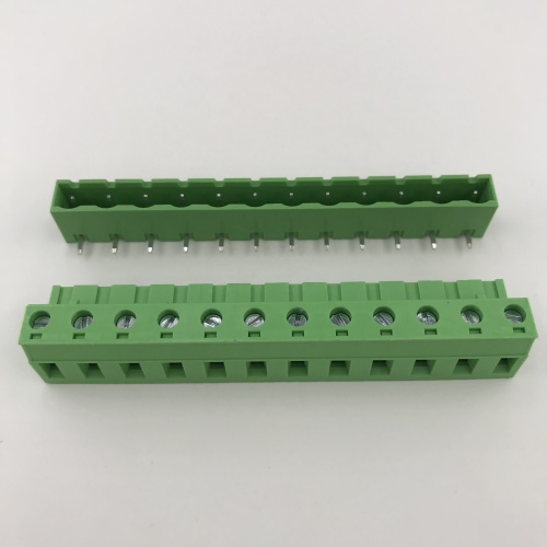 12 way 15A 7.62mm pitch pluggable terminal block