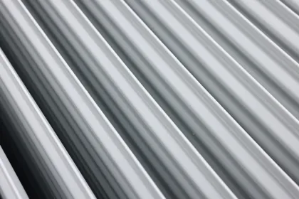 Oil transformer cooling radiator