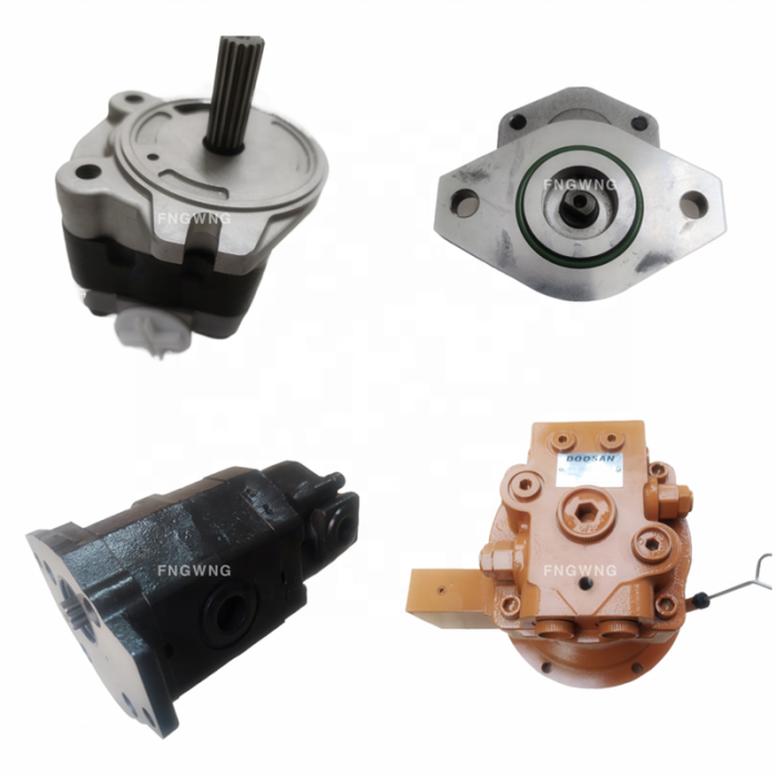 246-8066 Hydraulic Pilot Gear Pump For Caterpillar CAT