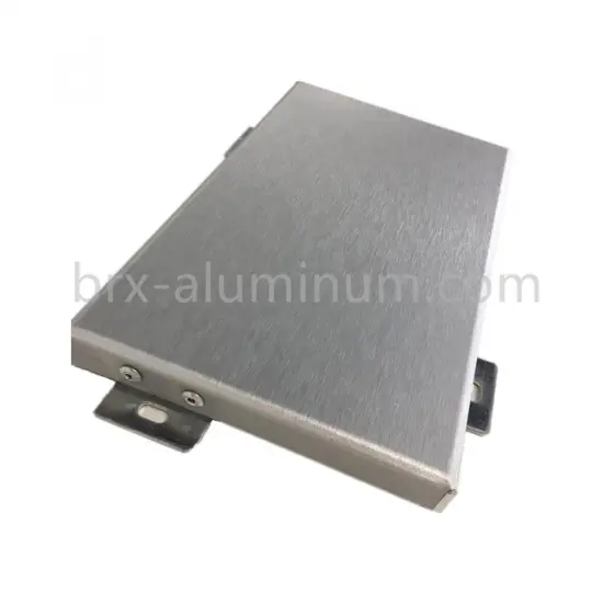 Brushed Aluminum sheet with anodic oxidation treatment