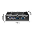N100 Mini reproductor de señalización digital sin ventilador PC industrial
