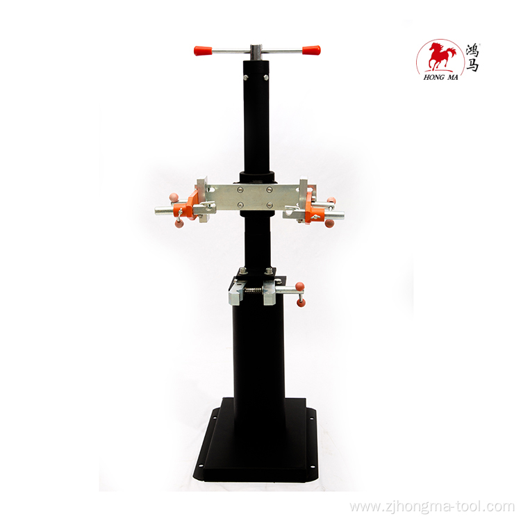 Car shock absorber spring disassembly machine