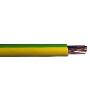 Cables de PVC 4mm Single Core 450 / 750V alambre trenzado