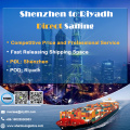 Ocean Freight from Shenzhen to Riyadh