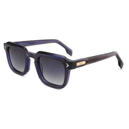 Arrow - Detail Square Acetate Sunglasses