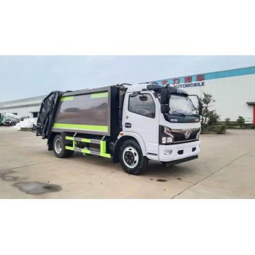 Dongfeng 6cbm Caminhão de lixo comprimido