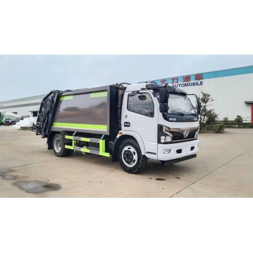 Dongfeng 6cbm Caminhão de lixo comprimido