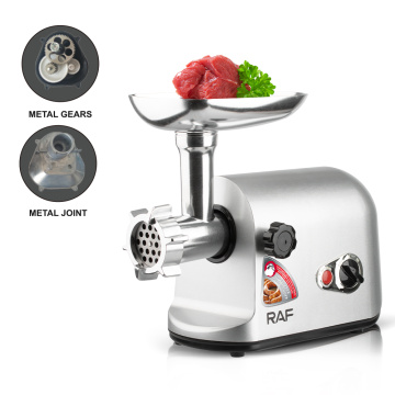 Dispositivo de cocina carne Mincer Minultores eléctricos Material de acero inoxidable