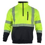 EN/IS0 20471 ANSI Mens High Visibility Reflective Sweatshirt