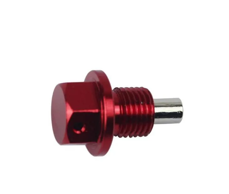 M14X1.5 Azionamento a trazione magnetica Scola di scarico in lega di alluminio M12X1.25