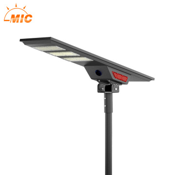 IP65 Solar Powered Street Light: 40w hingga 150 watt Lampu keselamatan suria kalis air untuk halaman dan taman
