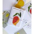 Impression des cartes de voeux d'anniversaire de fruits personnalisés