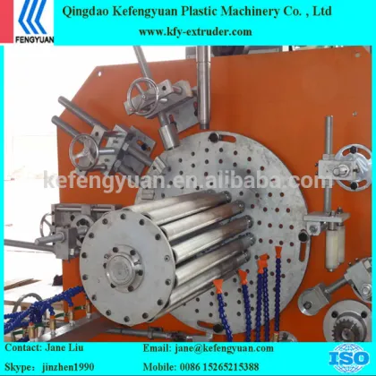 HDPE hollow wall winding drain pipe production line