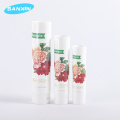 cosmetic plastic packaging collasible body lotion tube