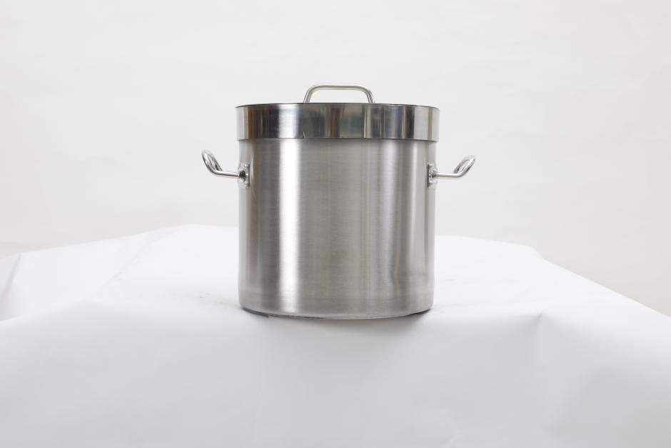 Hard stainless steel kitchen soup pot