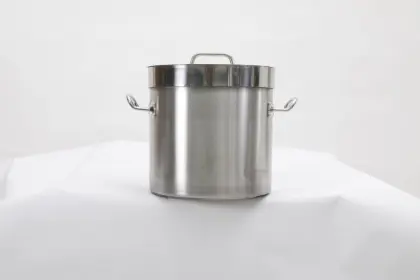 Hard stainless steel kitchen soup pot