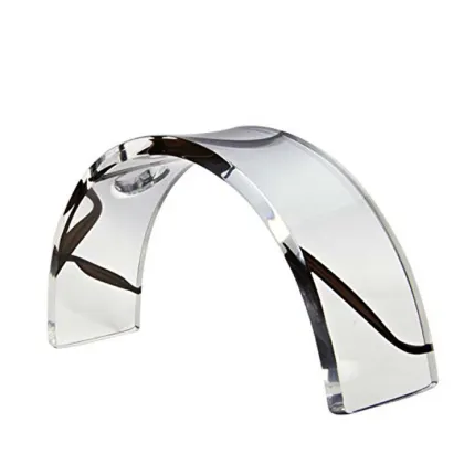 Clear Acrylic Single Wine Bottle Storage Rack Stand Display Holder