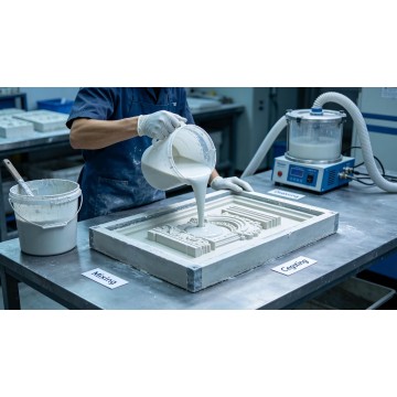 Shrink‑Free Super Soft Bionic Skin Silicone for Robot Face & Exact Skin Texture Reproduction