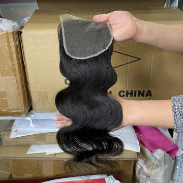 Wholesale cheap hd 5x5 lace closure, 100 cuticle aligned hd lace closure 5x5, super natural real hd lace frontal closure