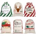 Christmas Santa Sack Drawstring Large Gift Bags