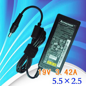Laptop AC Adapter for Lenovo Notebook 19V 3.42A 5.5*2.5mm Power Supply