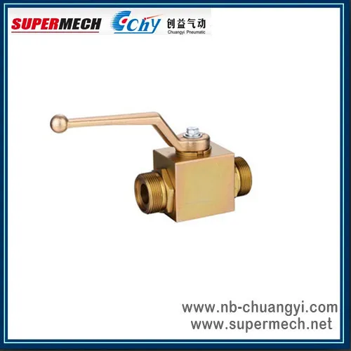 Khb-sr Brass High Pressure Ball Valve 