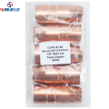 XL401-81-62 অগ্রভাগ 5/8''(15.9mm)1/8''স্টিক-আউট টেপার, কপার