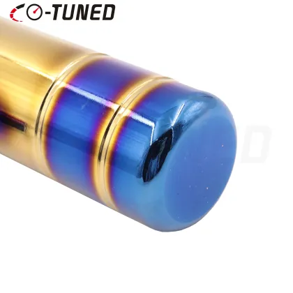 Titanium Blue Shift Knob - Aluminum Long Car Gear Shift Knob