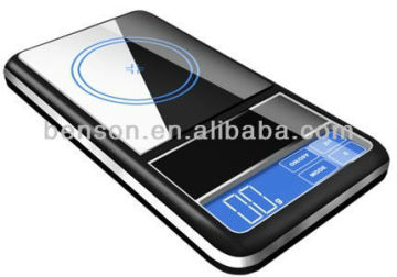 BS-C10 Large LCD touchscreen digital pocket scale