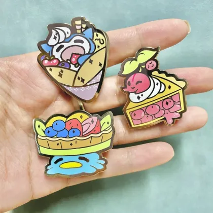 Custom Corgi Dog Astronaut Enamel Pin