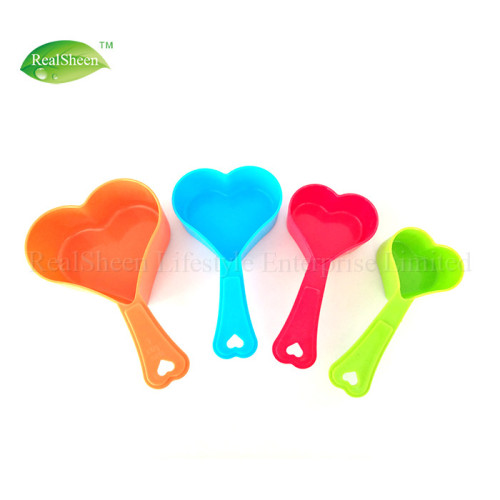 Heart Shaped Measuring Cups and Spoons