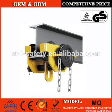 High quality manual geared trolley