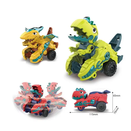 Promotion of DollarToys Inertia Dinosaur Transformation Car Toy