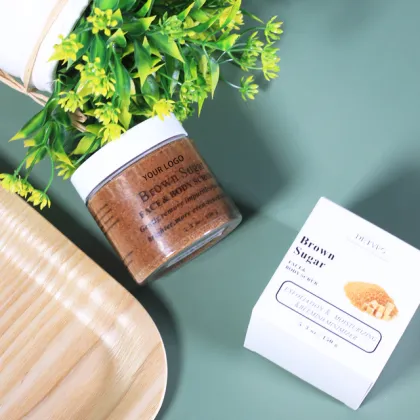 Best Selling brown sugar face and body scrub