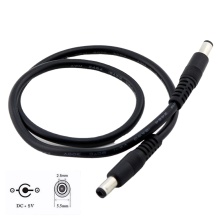 5.5mm 2.1mm Dc Power Cable Male Jack Plug