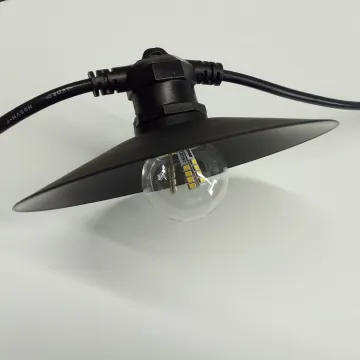 Waterproof Plastic Lampshade for Outdoor Festoon Lights