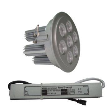 LED Ceiling Light (7x3watts, 120degrees beam angle)