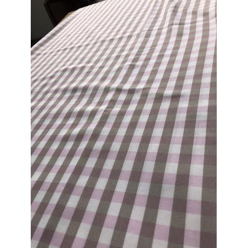 polyester yarn dyed check design fabric