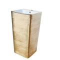 Modern Design Pedestal Sink Floor standing Basin