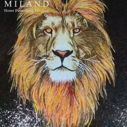 Handmade Glass Mosaics: Animal Portraits & Mural Paintings