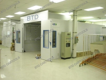 Semi Down Draft Spray Booth