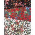 Paisley Design Polyester Bubble Crepe Printing Fabric