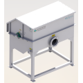Pantalla de tambor de alimentación externa para filtración municipal de aguas residuales