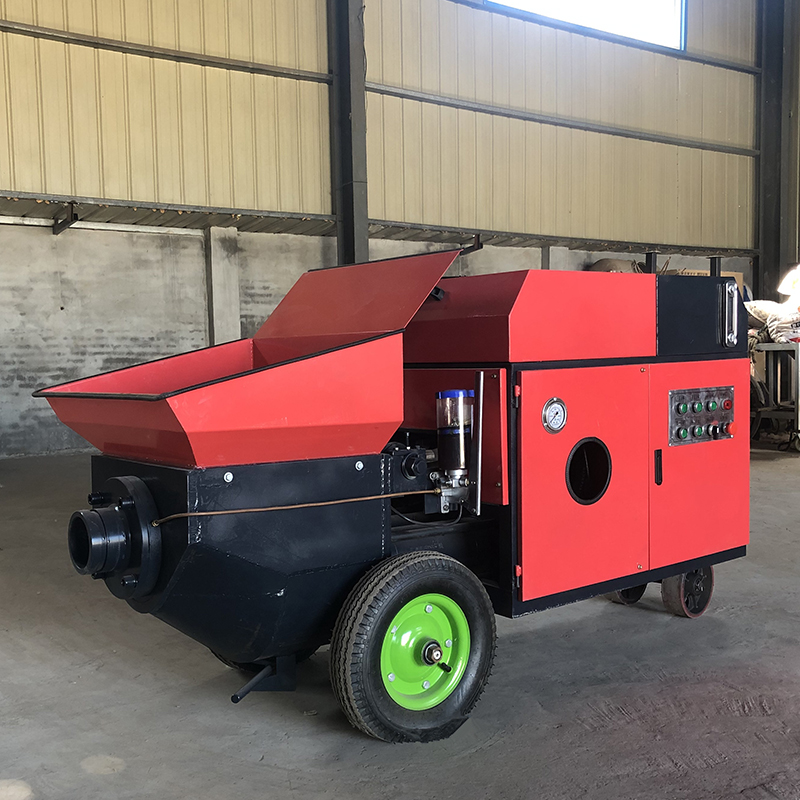 15kw 16mm Small Secondary Structure Column Pump Feeding Machine Pouring