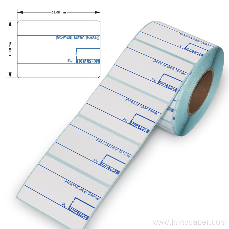 pre printed barcode label sticker