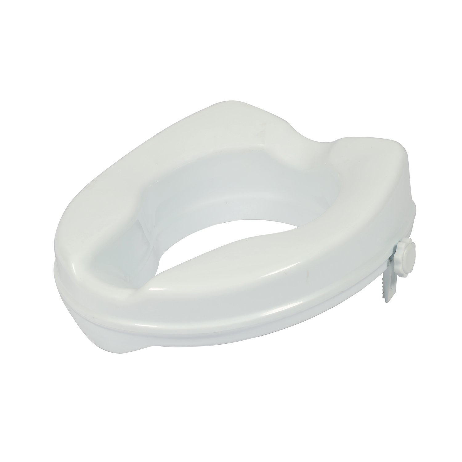 Standard 2 inch Medical Raised Toilet Seat with Lock