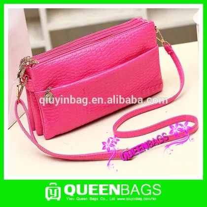 Brand new 2015 suit pu clutch bag with factory custom